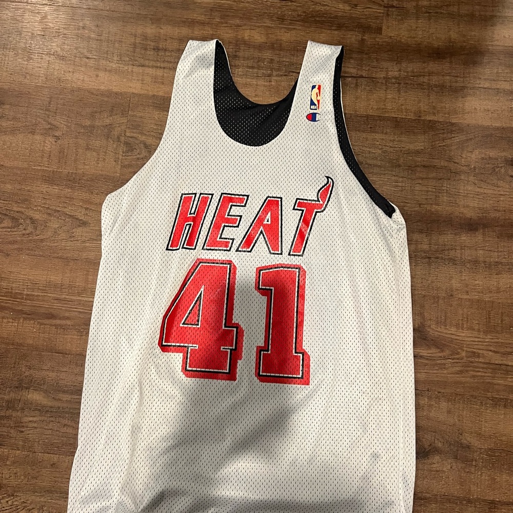 Vintage Miami Heat Reversible jersey